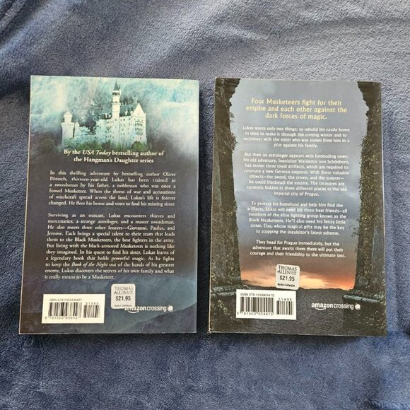 Book of the Night & Sword of Power, The Black Musketeers #1-2 by Oliver Pötzsch - Picture 8 of 8